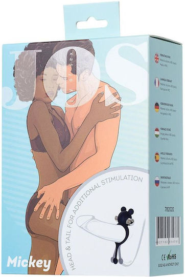 Vibrating Erection Ring Jos Mickey Silicone Ring
