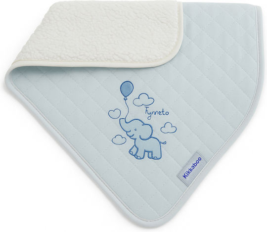 Kikka Boo Babydecken Wickeltücher für Kinderzimmer Elephant 75x100cm