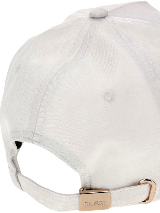 Guess Unisex Καπέλο Aw5283cot01-whi Λευκό Μεταλιζέ Guess Unisex Καπέλο Aw5283cot01-whi Λευκό Μεταλιζέ