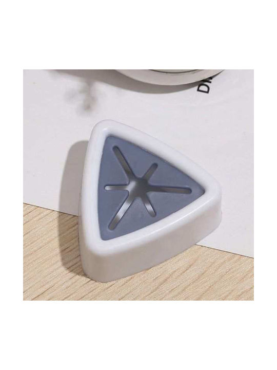 Άγκιστρο Μπάνιου Μονό με Αυτοκόλλητο ​5x2.3cm Λευκό