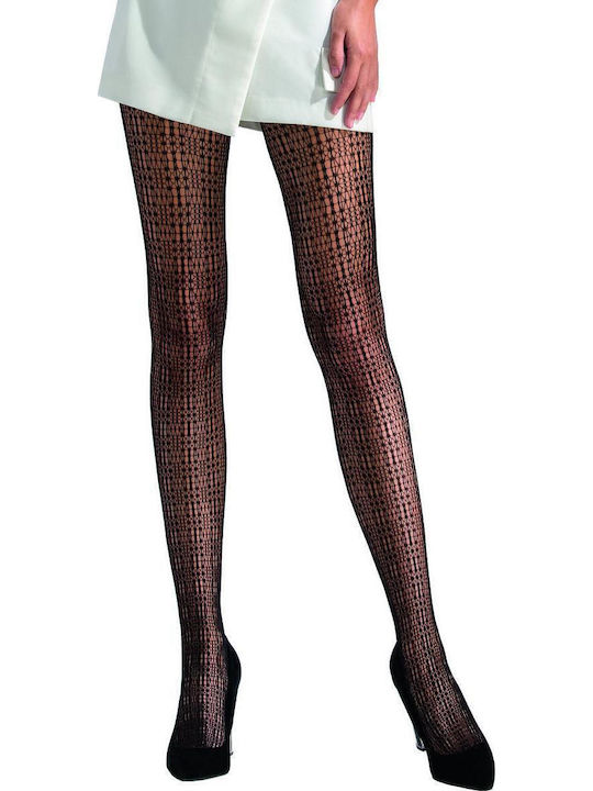 Passion Women's Pantyhose Net Black