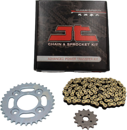 JT Sprockets Chain & Sprocket Kit HDR (14-40-420) for Yamaha Crypton S 115
