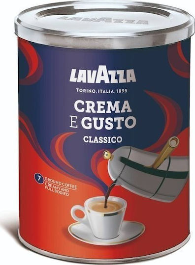 Lavazza Espresso Kaffee Crema e Gusto Gemahlen 250gr