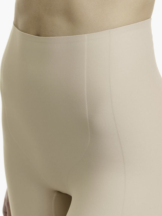 Walk Boxer Σύσφιξης και Ανόρθωσης Χωρίς Ραφές Μπεζ