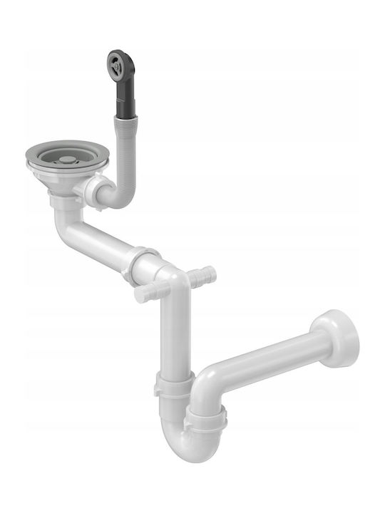 GraniteQ Christian 136 Xl Drop-In Мивка от Синтетичен Гранит Ш78xД45см Сив