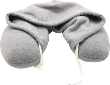 Μαξιλαράκι Ταξιδίου Memory Foam Γκρι