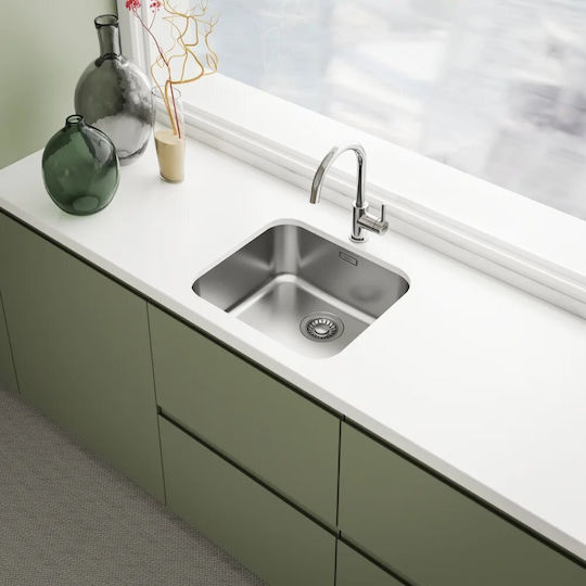 Franke Smart Srx Υποκαθήμενος Inox Brushed Μ48.2xΠ43.2cm Ασημί Franke Smart Srx Υποκαθήμενος Inox Brushed Μ48.2xΠ43.2cm Ασημί
