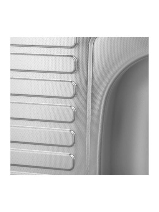 Freddo Ένθετος Νεροχύτης Inox Μ80xΠ50cm Γκρι