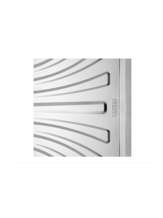 Freddo Ένθετος Νεροχύτης Δεξιός Inox Μ80xΠ50cm Γκρι