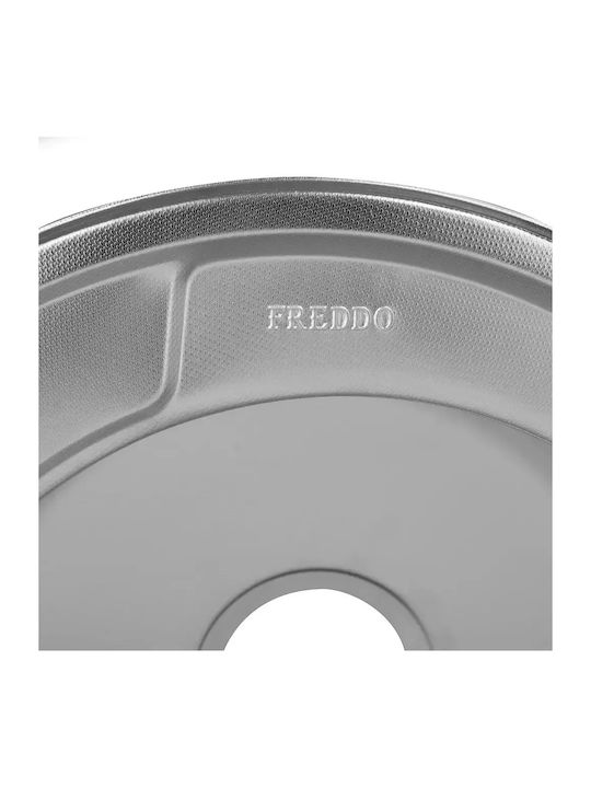 Freddo Sn9000 Ένθετος Νεροχύτης Inox Μ49xΠ49cm Γκρι