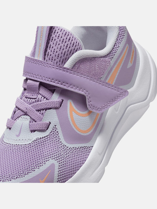 Cosmic Runner Kids Sports Shoes Running with Hoop & Loop Closure Lilac