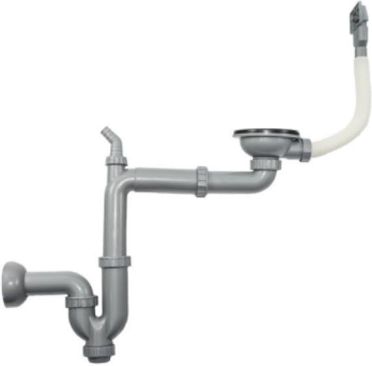 Freddo Ένθετος Νεροχύτης Inox Μ76xΠ45cm Γκρι