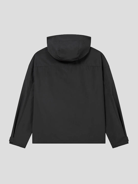 Jacke Winddicht Schwarz