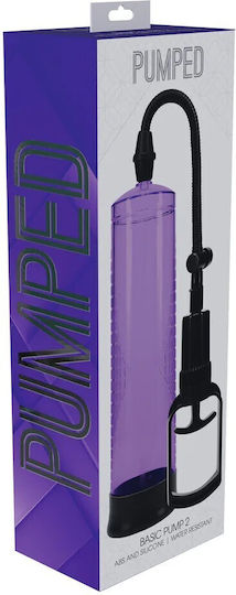 Basic Pump 2 Wasserdichte Penisvergrößerungsvakuumpumpe Lila