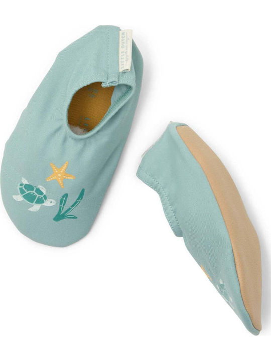 Sea Life Ocean Blue Children's Beach Shoes Blue