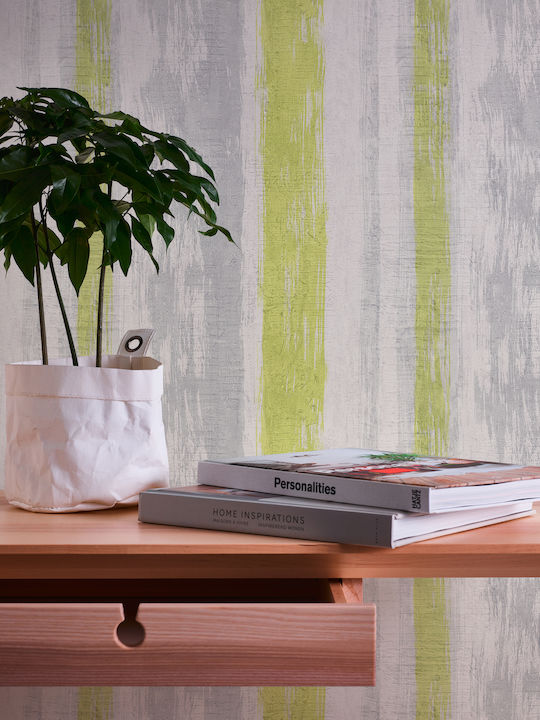 Tapet de Perete 1000x53cm Wood Stone Vinil Bej