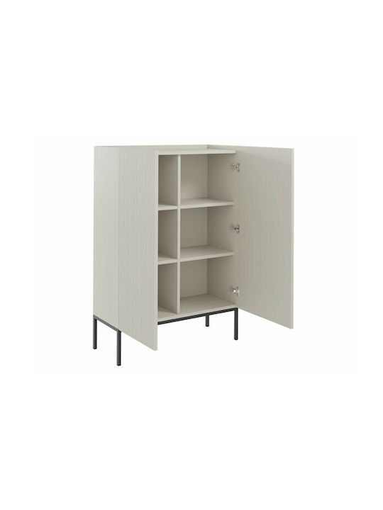 Cabinet de Birou din MDF & Metal Lunole 100 Κασμίρι 100x42x140cm