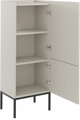 Ντουλάπι Γραφείου από MDF & Μέταλλο Lunole 102 50x42x140cm