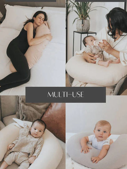 Bamboom Pregnancy & Breastfeeding Pillow Gray