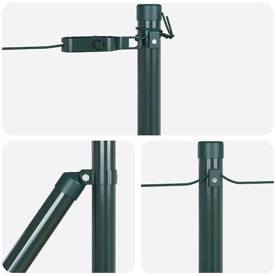 vidaXL for Pergola made of Steel 3.2x3.2cm 26pcs