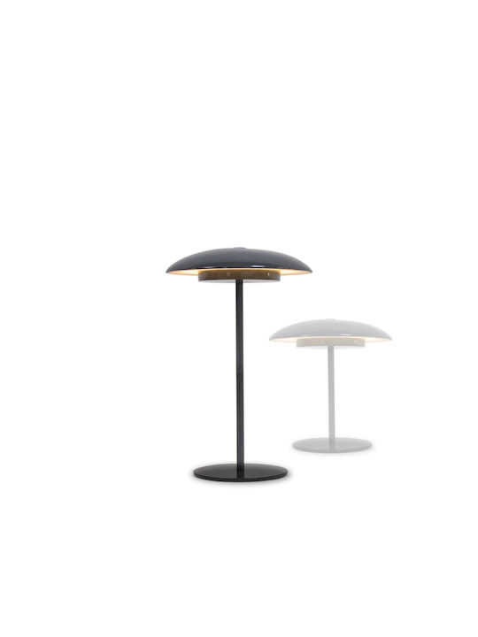 NewGarden Outdoor LED Table Lamp with Warm White Light IP44 Gray