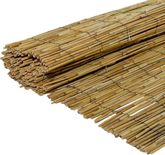 Showood Gard de Bambus cu Întregul Reed 1.5x3m