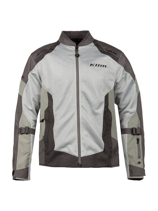 Klim Induction Men's Motorcycle Jacket Cordura 4 Seasons Cool Gray