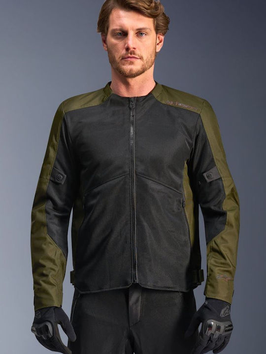 Alpinestars C-1 Air Summer Men's Motorcycle Jacket Khaki