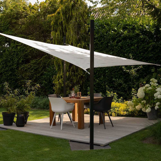 Showood Τετράγωνο Πανί Σκίασης Πορτοκαλί 3.6x3.6m 285gr/m²