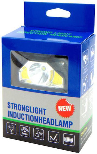 Rechargeable Headlamp LED IP55 with Maximum Brightness 500lm SL03 Black