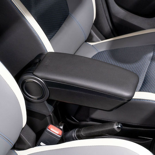 Rati Armster Car Leather Armrest for Fiat 500 Black