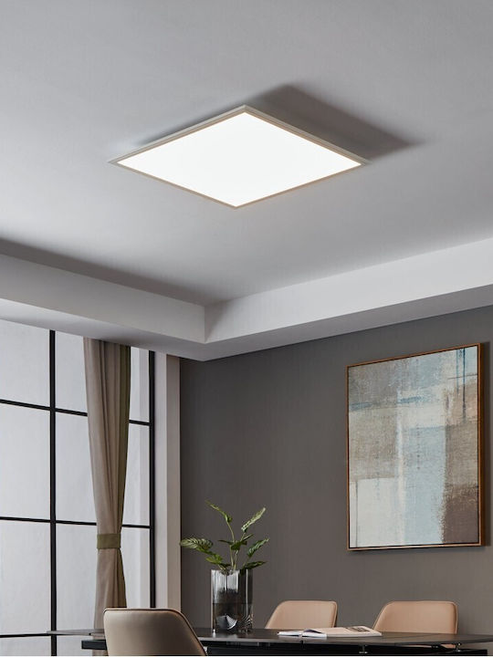 Eglo Salobrena Square Outdoor LED Panel 33W with Warm to Cool White Light 59.5x59.5cm