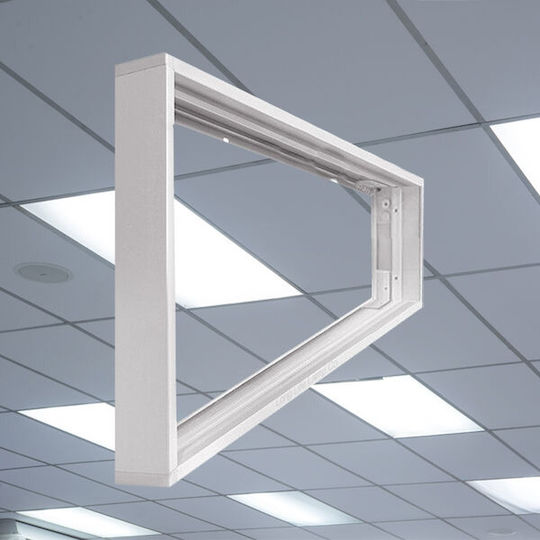 Braytron Weiß Aluminium 1200×300 Slim Panel