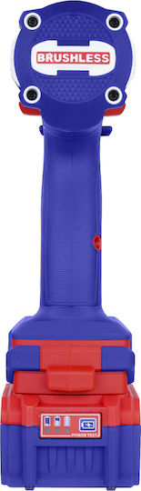 Emtop ECIWL2050 Fără perii Cheie de impact Baterie 20V 2x4Ah cu Priză 1/2"