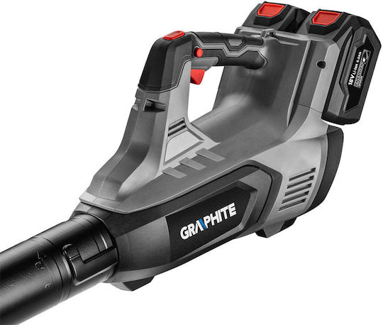 Graphite Akku-Bläser Laubbläser Handheld Akku 36V Solo mit Maximaler Luftgeschwindigkeit 150km/h