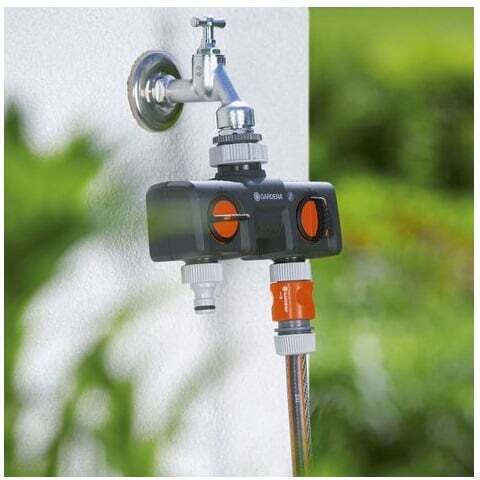 Gardena 08193-20 Διακλαδωτής και Σετ με Συνδέσμους με Διακόπτη 33.3mm