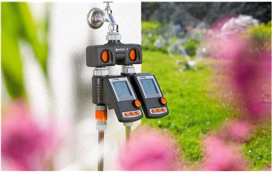 Gardena 08193-20 Διακλαδωτής και Σετ με Συνδέσμους με Διακόπτη 33.3mm