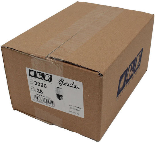 G.F GF80003020 Quick Connector Water Pipe 25pcs 13x13mm