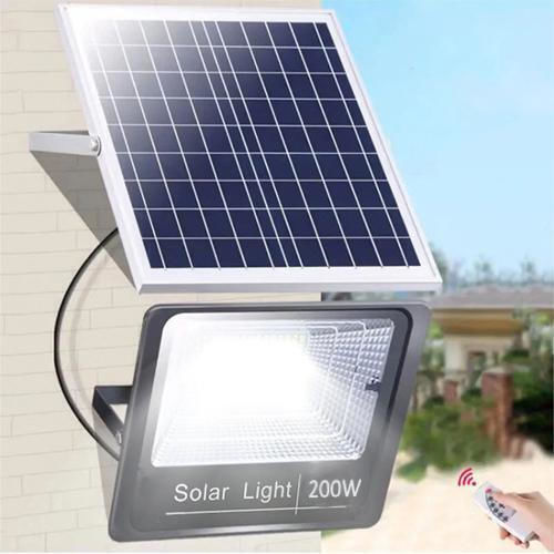 Hsl-1909-200w Ηλιακός Προβολέας LED 200W Ψυχρό Λευκό 6000K