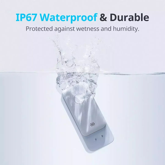 Switchbot Wireless Battery Flood Detector Bluetooth Wi-Fi With Siren & Cable