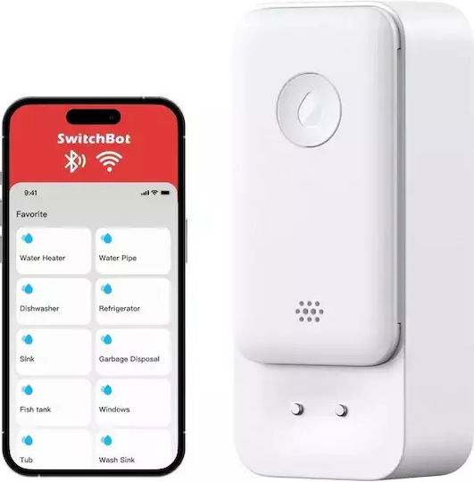 Switchbot Wireless Battery Flood Detector Bluetooth Wi-Fi With Siren & Cable