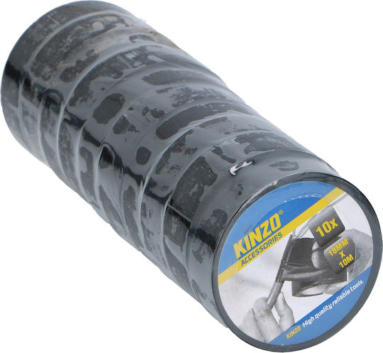 Kinzo Insulation Tape 18mm x 10m 10pcs