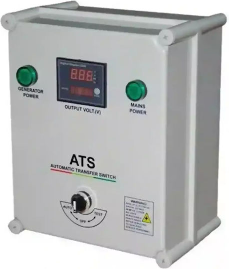 ITC AC-ATS12-3P Πίνακας Αυτοματισμού Γεννήτριας Μεταγωγής για Τριφασική Γεννήτρια DG 7800SE-T