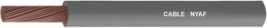 Nyaf H05v-k Power Cord Type NYAF with 1x0.5mm² Cable Properties in Gray Colour 100m