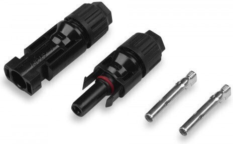 Solar Cable Set Photovoltaic Red Black 4mm H1z2z2 K1 1kw 5m