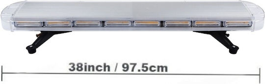Auto-Signalleiste LED 12V 97.5cm mit Rot Beleuchtung