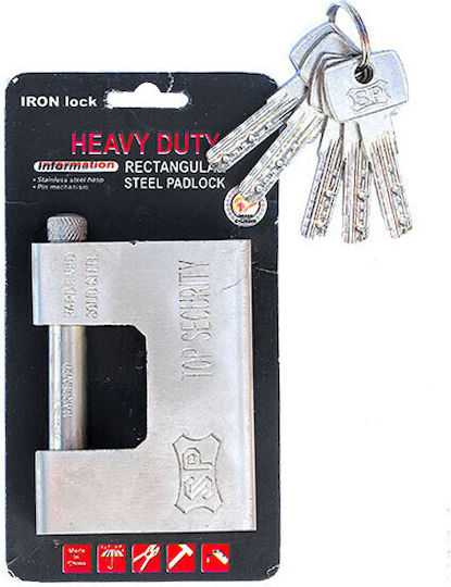 Heavy Duty Lăcăt Monoblock cu cheie 84mm 1buc