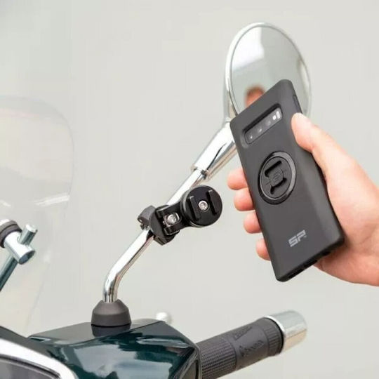 SP Connect Motorcycle Cellphone Mount with Clip for Mirror