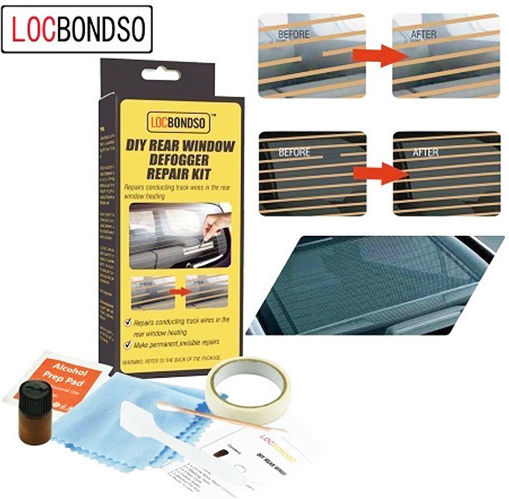 Locbondso DIY Rear Window Defogger Repear Kit Επιδιόρθωσης για Τζάμια-Παρμπρίζ Αυτοκινήτου