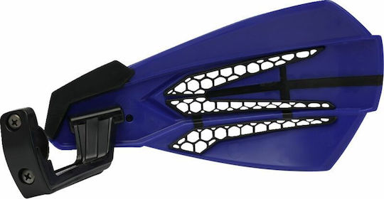Cycra Motorcycle Protective Hand Guards in Blue Colour